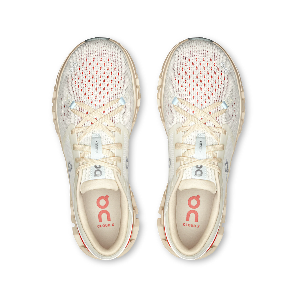 Cloud X 4 - Ivory | Salmon