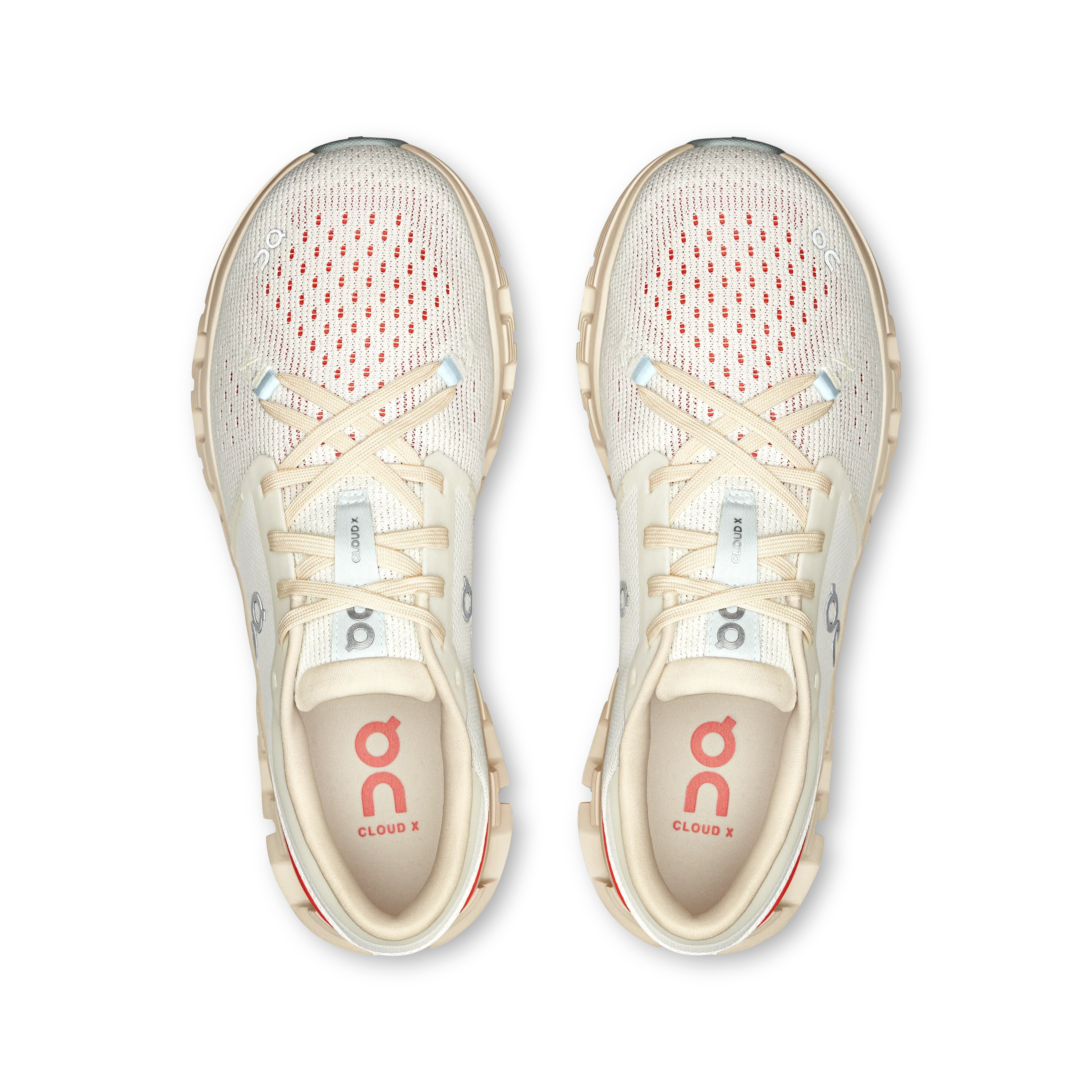 Cloud X 4 - Ivory | Salmon